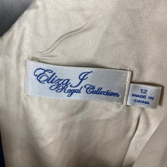 Eliza j royal collection blue lace cocktail dress kate middleton inspired - Picture 6 of 8